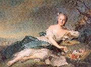 Jean Marc Nattier Henrietta of France as Flora Germany oil painting reproduction